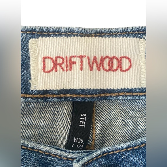 Driftwood Jean Mini Skirt - Picture 3 of 9